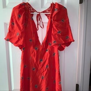 Hot Cherry Short Summer Dress